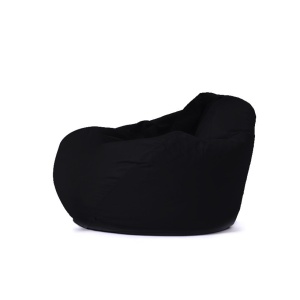 Градински фотьойл с пуф Premium Black 115x130x39 cm - Img 19