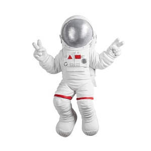 Декоративен аксесоар за стена Yak-001 Astronaut White 35x47x10 cm - Img 9