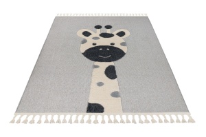 Детски килим Fano сив 120x170 см - Img 6