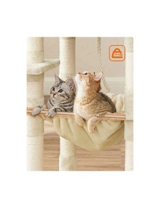 Дърво за котки, Feandrea, PCT15BE, Бежов, 143 см - Img 5