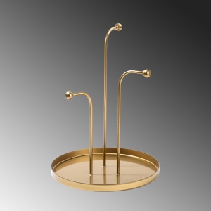 Държач за бижута GED-004 Gold 20.5x20.5x20.5x27 cm - Img 6
