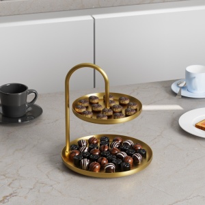 Държач за бижута GED-009 Gold 20x21 cm - Img 2