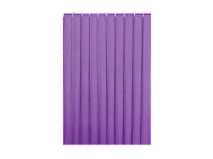 Едноцветна завеса за душ от PVC V1, 180x200 см
