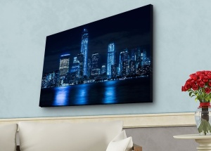 Картина с LED осветление 4570HDACT Многоцветна 45x70 см - Img 2