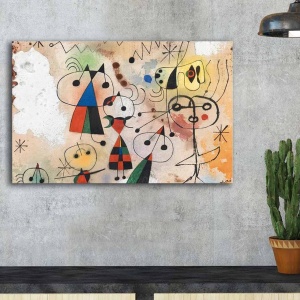Картина FAMOUSART Многоцветна 45x70 см