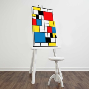 Картина FAMOUSART Многоцветна 45x70 см - Img 3