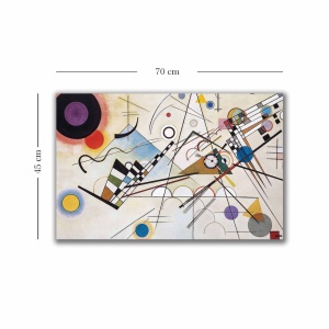 Картина Fiore Brillante Многоцветна 45x70 см - Img 3