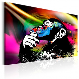 Картина - Monkey Disco 60x40 см