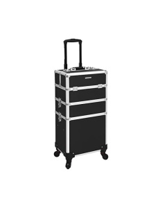 Каручор за професионален грим, Songmics, JHZ01B, Черен, 68.5 x 35 x 25 см