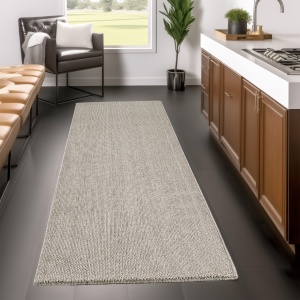 Кафяв килим Loom 80x250 cm - Img 1