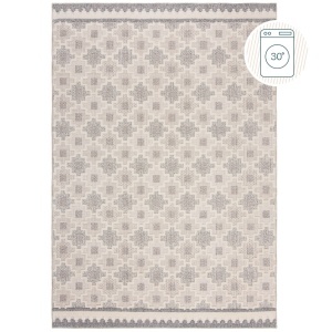 Килим, Graysen Washable Flair Rugs, сив, 194x290 см - Img 2