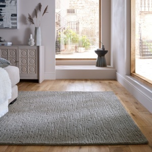 Килим, Harris Boucle Wool Flair Rugs, сив, 200x290 см