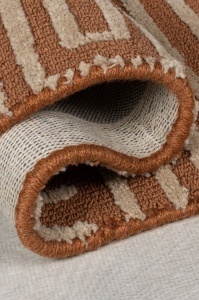 Килим, Kylo Circular Knit Flair Rugs, теракота, 120x170 см - Img 4