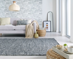 Килим, Minerals, Flair Rugs, сив, 120x170 см - Img 1