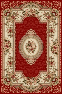 Класически килим, Лотос 571, Грена, 60x110 см, 1800 гр/м²
