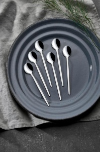 Комплект прибори за хранене 30 броя Mokk30 Chrome 21x4,7 cm - Img 6