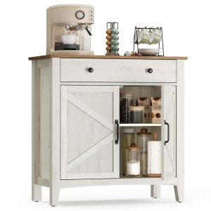 Конзолна маса, Vasagle, рустик кафяв, 40x80x80 см