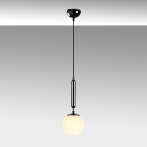 Люстра Кинг - 11450 Бял/Черен - Img 3