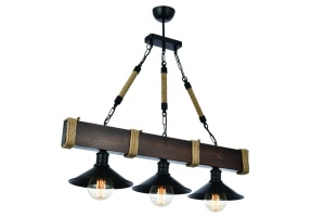 Люстра Кутук Орех 70x20x75 см