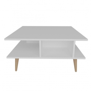 Масичка за кафе Akya Coffee Table - Бял - Img 6