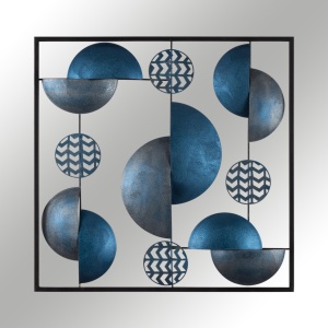 Метална картина Aurora Мултиколор 55x55 см - Img 6