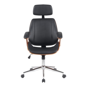 Офис стол Fetseno Black 53x56x123,5 cm - Img 4
