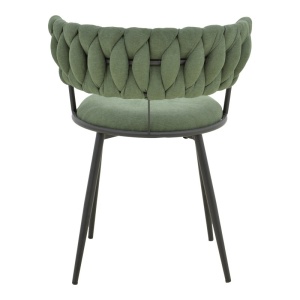 Стол с подлакътници Alkia I Kaki 57x58,5x72 см - Img 5