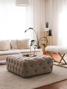Табуретка Честър Крем 80x40x80 см
