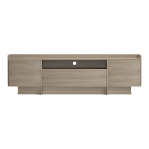 Comoda TV, Derden, Stejar, 197x38x58 cm - Img 4