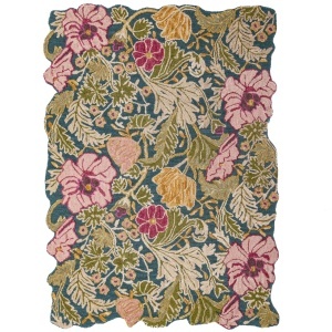 Covor Daphne Shaped Floral Multicolor 160x230 cm - Img 5