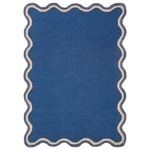 Covor Rivo Wool Bleumarin 160x230 cm - Img 5
