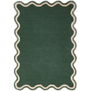 Covor Rivo Wool Verde 120x170 cm - Img 5