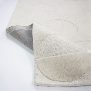 Covor rotund Gigi Ivoar 160x160 cm - Img 2
