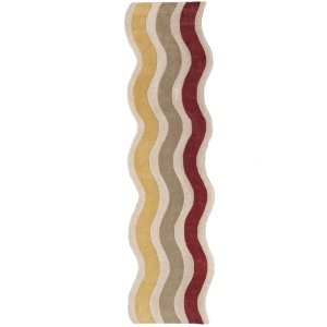 Covor traversa Cascade Wool Mov 80x300 cm - Img 5