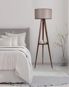 Lampadar Sehbali Grey 26x26x65 cm