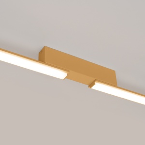 LED полилей 3000K, Lagom, златист, 181x4x7 см - Img 6