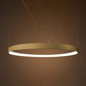 LED полилей 3000K, Rio, златист, 110x110x150 см - Img 7