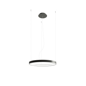 LED полилей 3000K, Rio, черен, 55x55x150 см