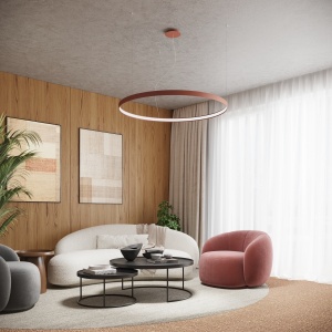 LED полилей 3000K, Rio 110, червен, 110x110x150 см - Img 13