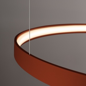 LED полилей 3000K, Rio 2, червен, 78x78x150 см - Img 4