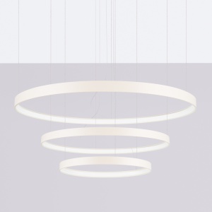 LED полилей 3000K, Rio 3, бежов, 110x110x150 см - Img 2