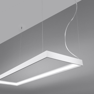 LED полилей 4000K, Tuula, бял, 130x40x150 см - Img 5