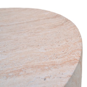 Masuta de cafea, Ingendo, Pako, Natural 90x90x33 cm - Img 3