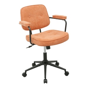 Scaun birou, Leberta R300, Teracota, 64x63.5x86 cm