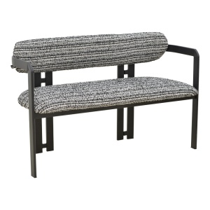 Банка, Бердона, Пако, Черно 120x47x78 см