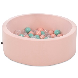 Басейн с топки Bubble Pops v8 Розов 85x85x30 см