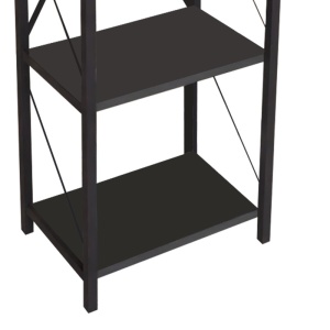 Библиотека Glase Pako World Anthracite 40x30x150 cm - Img 3