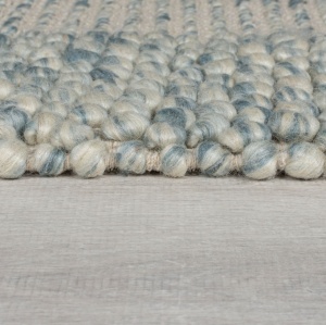 Вълнена граница Bobble Ivoar 200X290 cm, Flair Rugs - Img 3