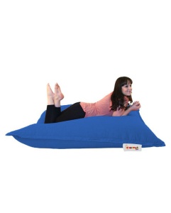 Градинска възглавница Pouf Възглавница за фотьойл Pouf Blue 20x100 cm - Img 8