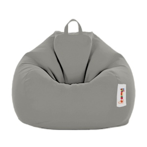 Градински фотьойл пуф Premium Grey 115x130x39 cm - Img 6